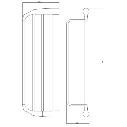Полка для полотенец Rush Devon DE75543