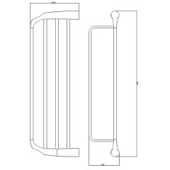 Полка для полотенец Rush Devon DE75543
