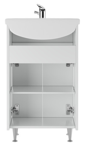 Тумба под умывальник "Арго 50 ЛАЙТ" без ящика Домино