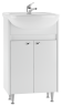 Тумба под умывальник "Арго 50 ЛАЙТ" без ящика Домино