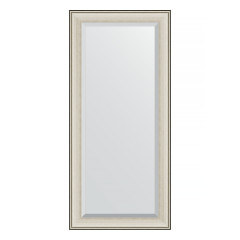 Зеркало настенное с фацетом EVOFORM в багетной раме травленое серебро,78х168 см, BY 1306