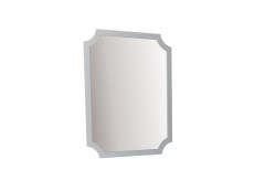 Зеркало Atoll Ренессанс (прямоугольник) белый матовый