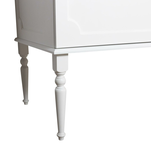 Зеркало Atoll Ренессанс (прямоугольник) белый матовый