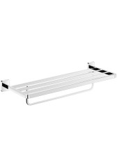 Полотенцедержатель с полкой Quadro 081505 Cr