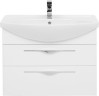 Тумба с раковиной Aquanet Ирвин 85 белый