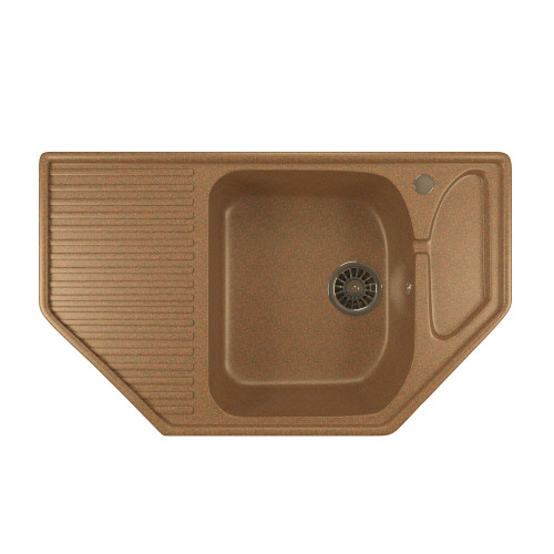 Мойка из искусственного мрамора MIXLINE ML-GM24 49x78 (525197)