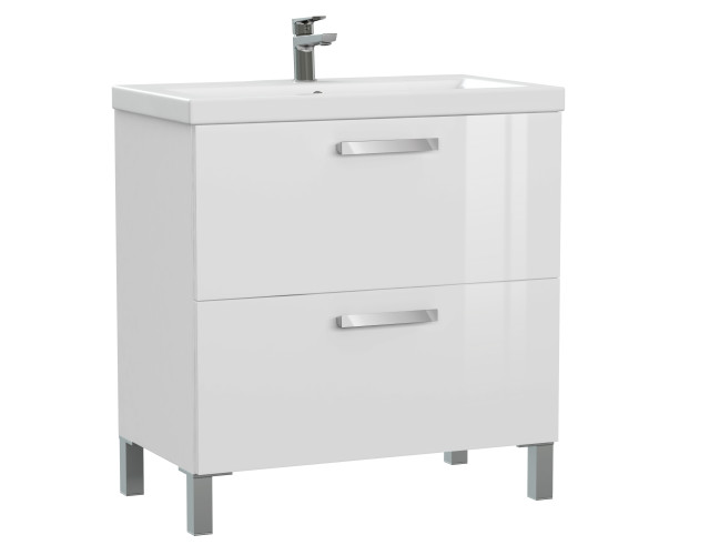Тумба под раковину напольная Cersanit MELAR 80 для COMO 80 белый