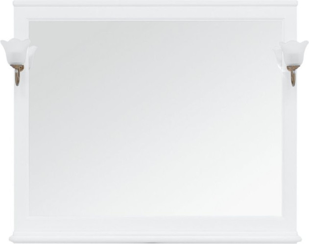 Зеркало Aquanet Валенса NEW 120 белый