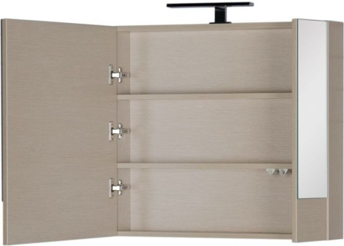 Зеркало-шкаф Aquanet Нота 75 светлый дуб