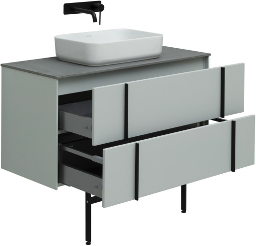 Тумба под раковину Allen Brau Reality 1.32007.PWM 100 рapyrus white matt