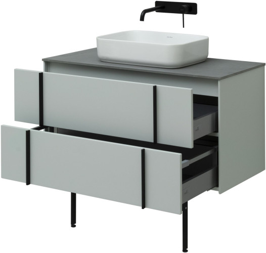 Тумба под раковину Allen Brau Reality 1.32007.PWM 100 рapyrus white matt