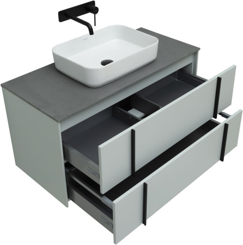 Тумба под раковину Allen Brau Reality 1.32007.PWM 100 рapyrus white matt