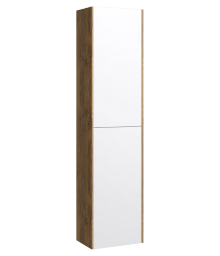 Подвесной пенал 36,5 см Aqwella MOB0535DB+MOB0735W