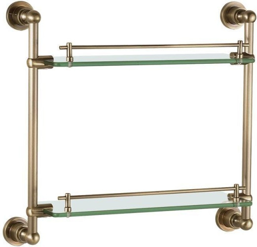 Полочка Aquanet 3852 (43 см, двойная)