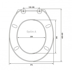 Сиденье BERGES Optim A