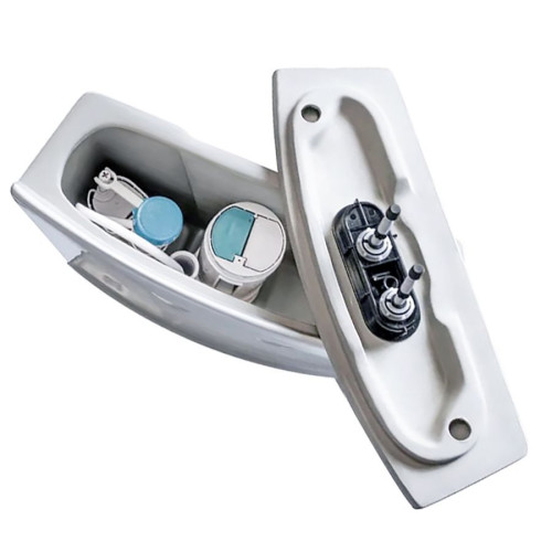 Унитаз напольный безободковый Bauedge Cristal NRC0025-PRO, белый