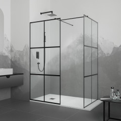 Перегородка для душа RGW WA-021B (WA-011B (2 шт.) + S-1220B) арт. 35102190-84