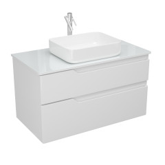 Тумба OWL 1975 Hella Cristal 100, белый лак