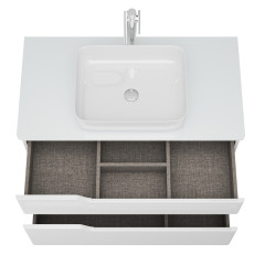 Тумба OWL 1975 Hella Cristal 100, белый лак