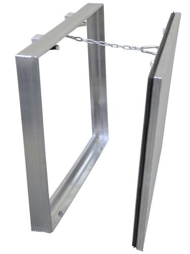 Люк под плитку Люкер Д 20/30 (в/ш) ревизионный, размер дверцы 19,3/29,3