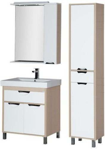 Мебель для ванной Aquanet Гретта 75 светлый дуб