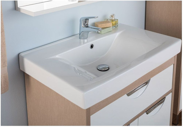 Мебель для ванной Aquanet Гретта 75 светлый дуб