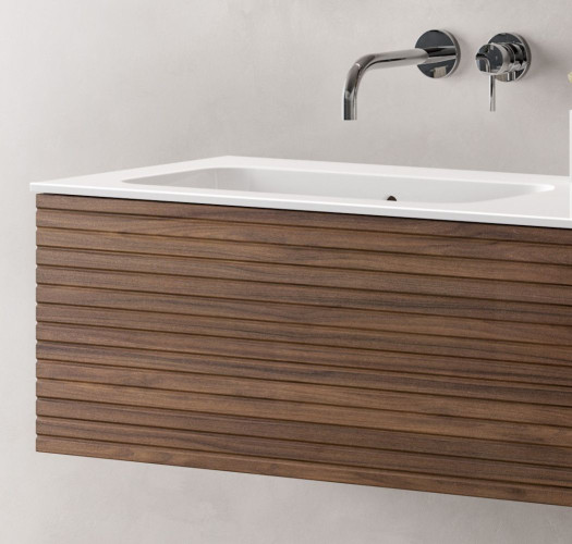 IBC Diana, тумба под раковину 120 см (Push открытие), цвет орех