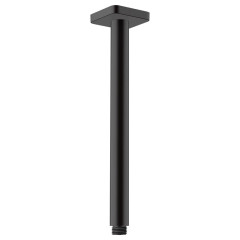 Держатель верхнего душа Hansgrohe Vernis Shape потолочный, 300 мм, матовый черный (26407670)