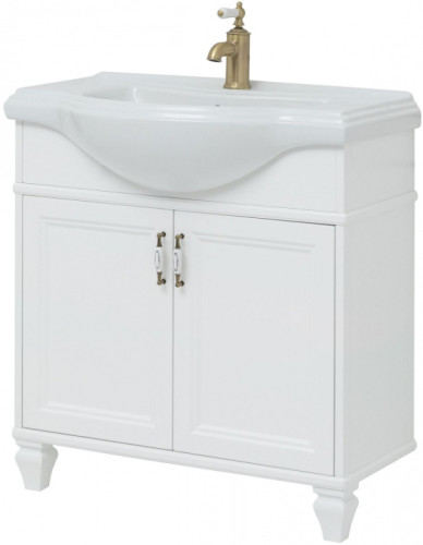 Тумба под раковину Aquanet Валенса 80 (Классик) белый