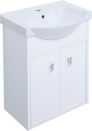 Тумба под раковину Aquanet Монро 55 Белый