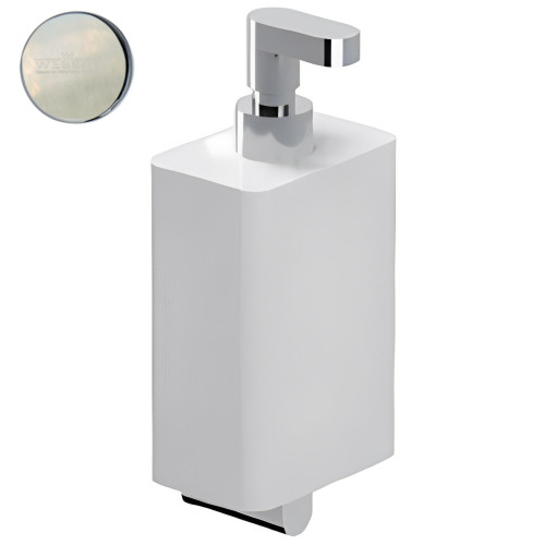 Дозатор жидкого мыла Webert Living LV500201345, никель