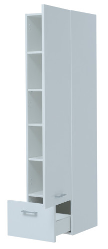 Шкаф-пенал для ванной Aquanet Нота 40 белый