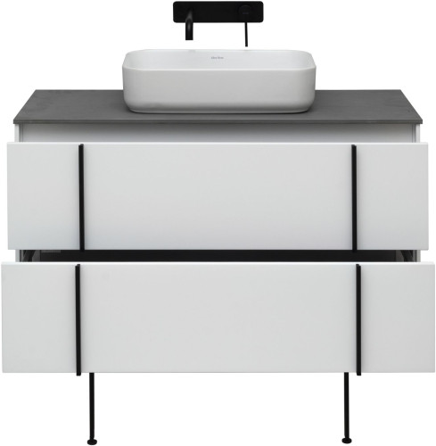 Тумба под раковину Allen Brau Reality 1.32007.WM 100 white matt
