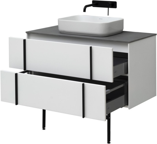 Тумба под раковину Allen Brau Reality 1.32007.WM 100 white matt