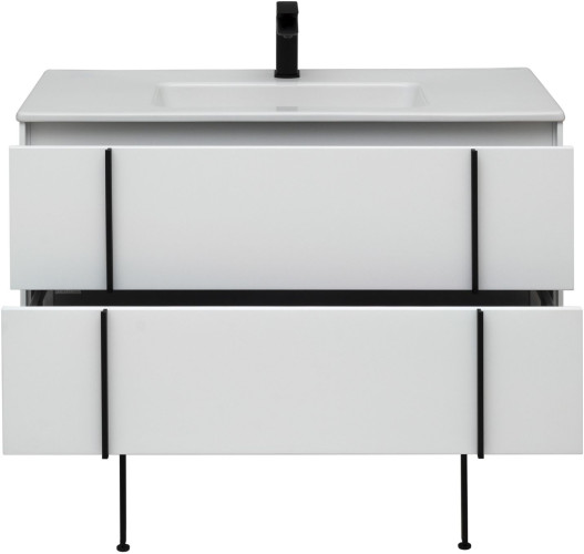 Тумба под раковину Allen Brau Reality 1.32007.WM 100 white matt