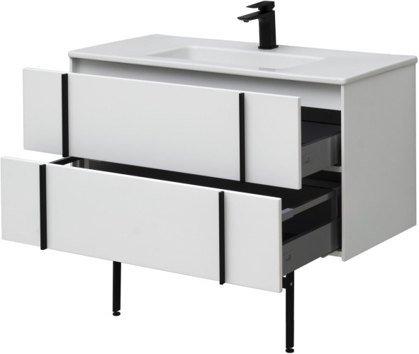 Тумба под раковину Allen Brau Reality 1.32007.WM 100 white matt