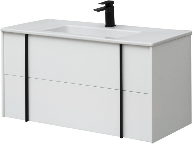 Тумба под раковину Allen Brau Reality 1.32007.WM 100 white matt