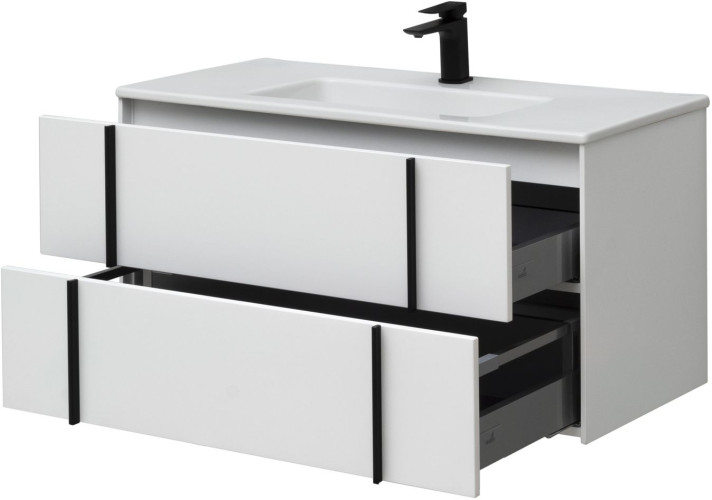 Тумба под раковину Allen Brau Reality 1.32007.WM 100 white matt