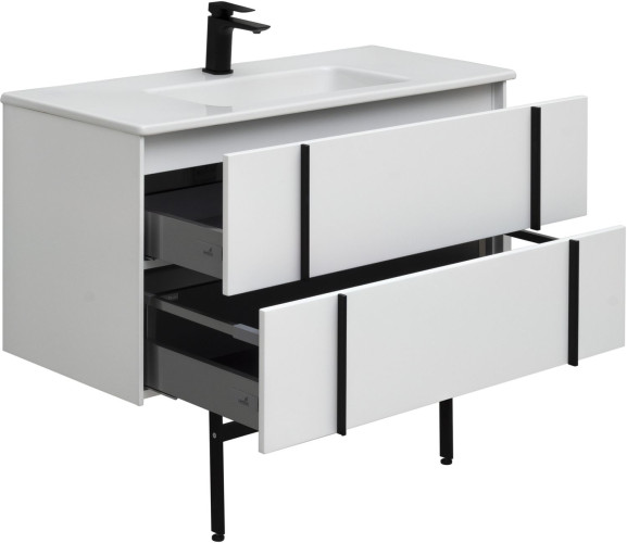 Тумба под раковину Allen Brau Reality 1.32007.WM 100 white matt