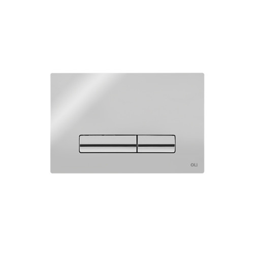 Кнопка смыва Oli 23х6.5х15 для инсталляции, пластик, цвет Хром (CG45000192905)