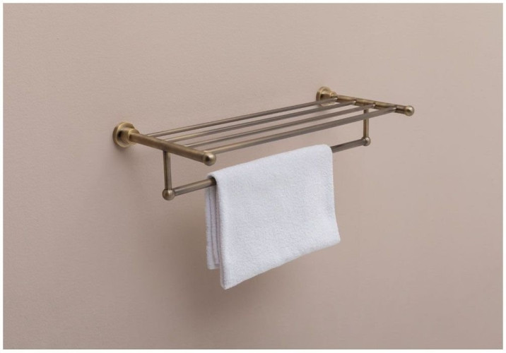 Полочка Aquanet 3862 (63 см, с полотенцедержателем)