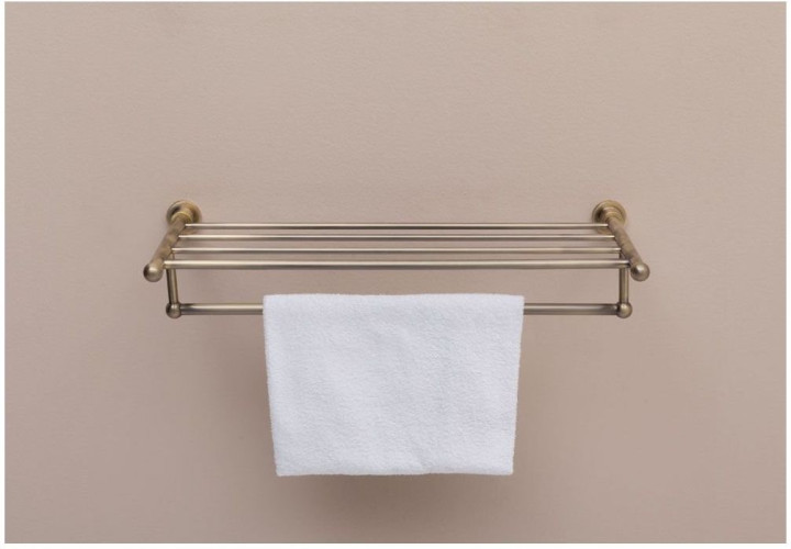 Полочка Aquanet 3862 (63 см, с полотенцедержателем)