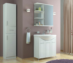 Зеркало-шкаф навесной без подсветки MIXLINE Милора-67 (529465)