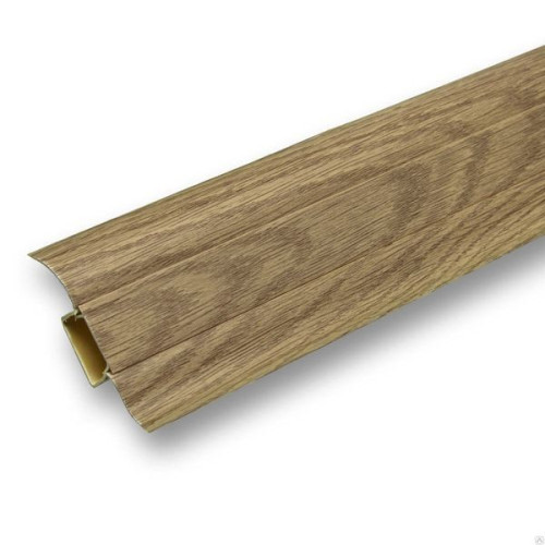 Плинтус Ideal Comfort с кабель каналом Дуб Рустик 211