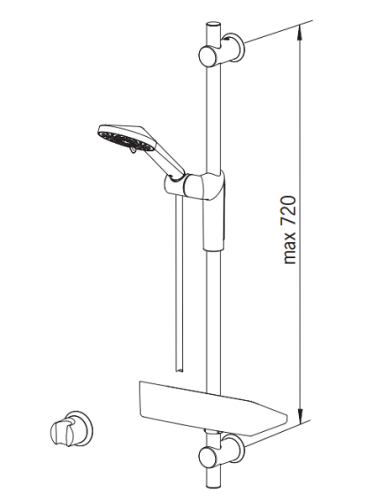 Комплект для душа Optima (2790)