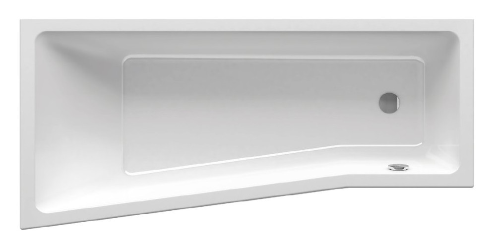 Ванна акриловая Ravak BE HAPPY II 170х75 правая белая