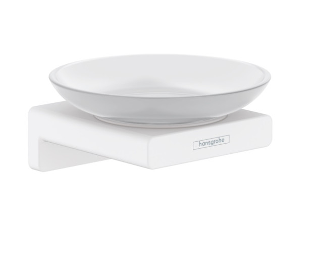 Мыльница Hansgrohe AddStoris, Белый матовый (41746700)