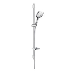 Душевой набор Hansgrohe Raindance Select E 150 3jet/ Unica'S Puro 0,90 м, белый/хром (27857400)