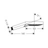 Ручной душ Hansgrohe Raindance Select S 120 3jet EcoSmart, хром (26531000)