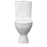 Унитаз-компакт КЕРАМИН Толедо Slim Алкапласт с мягким сиденьем микролифт, белый